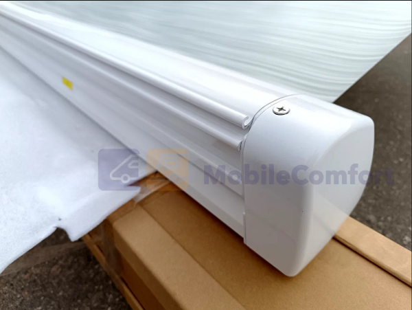 Купить  маркиза безопорная 5 м mobilecomfort eagle m500wg, настенная, механическая, белая  для авто, кемперов и домов на колесах по доступным ценам